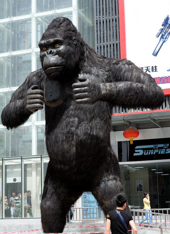 El gigante 'King Kong' llega a Xian