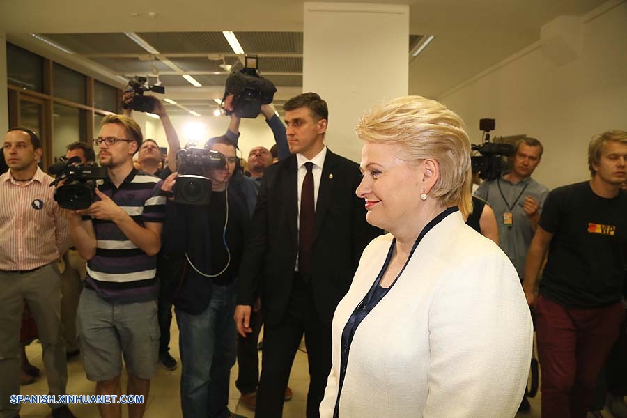 Reelegida presidenta Grybauskait en Lituania, según resultados preliminares