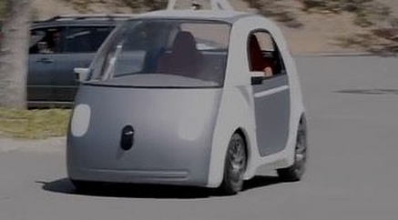 Google presenta coche sin volante ni pedales