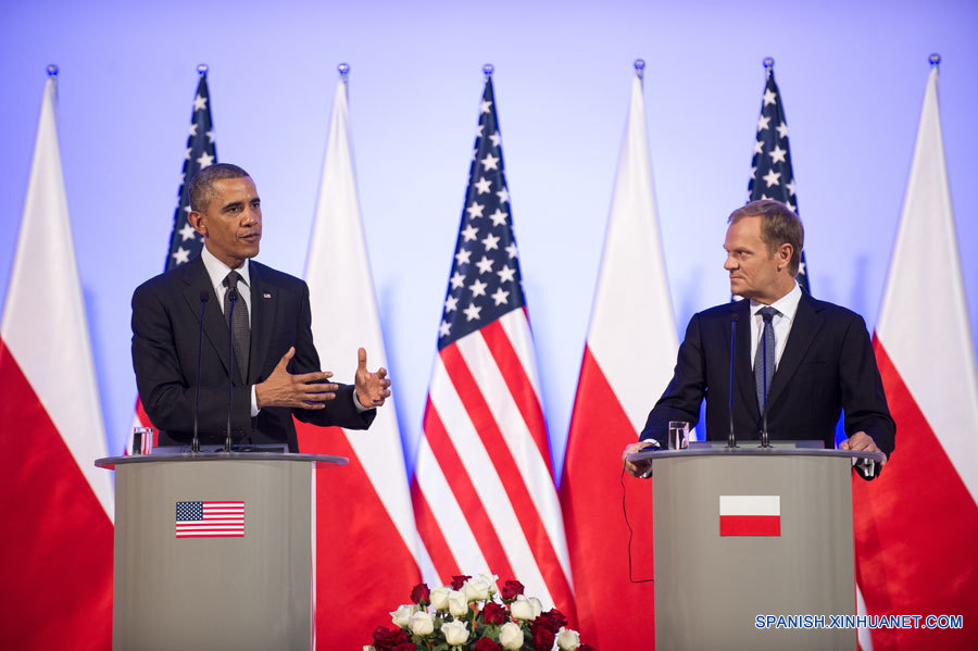 Estados Unidos y Polonia, listos para ayudar a ucranianos: Obama