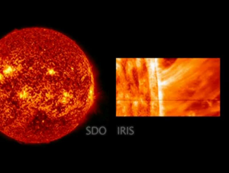 La agencia espacial de Estados Unidos muestra por primera vez imágenes de la atmósfera solar