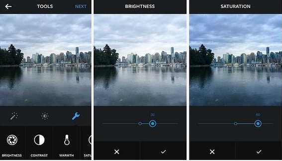 Instagram permite editar filtros