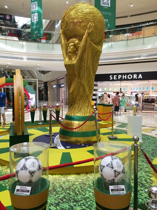 Celebración del Mundial de Fútbol en Suzhou