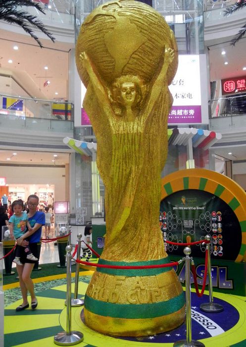 Celebración del Mundial de Fútbol en Suzhou