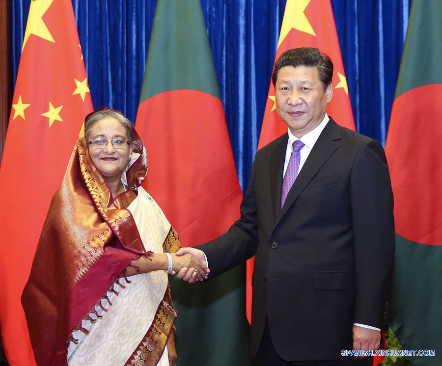 China y Bangladesh prometen esfuerzos conjuntos para construir corredor económico