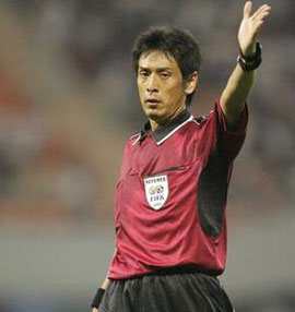 MUNDIAL 2014: Japonés Nishimura será árbitro de partido inaugural de Copa Mundial