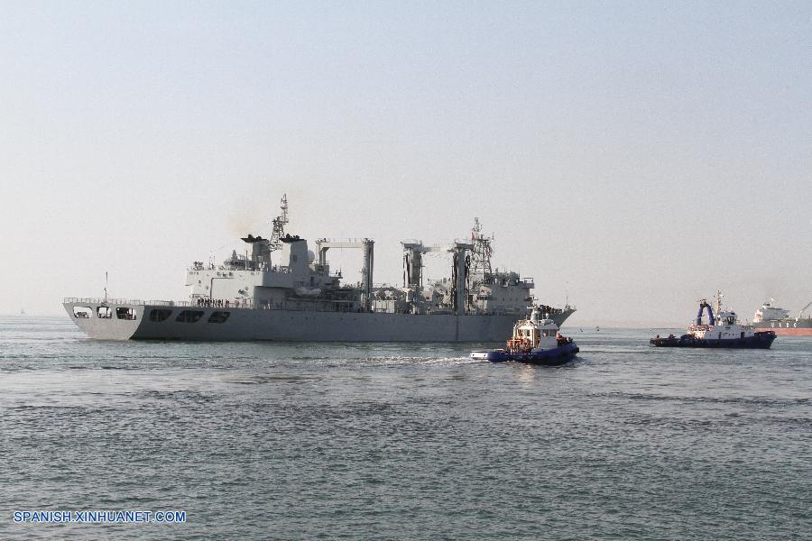 Flota de armada china concluye visita a Namibia