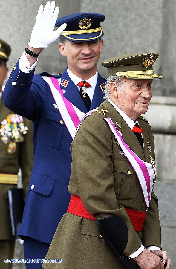 Juan Carlos I disfruta hoy del último día como Rey de España 2