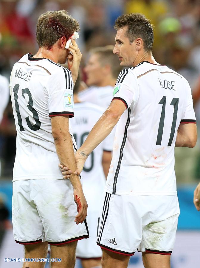 MUNDIAL 2014: Grupo G: Alemania 2; Ghana 2 - resultado final