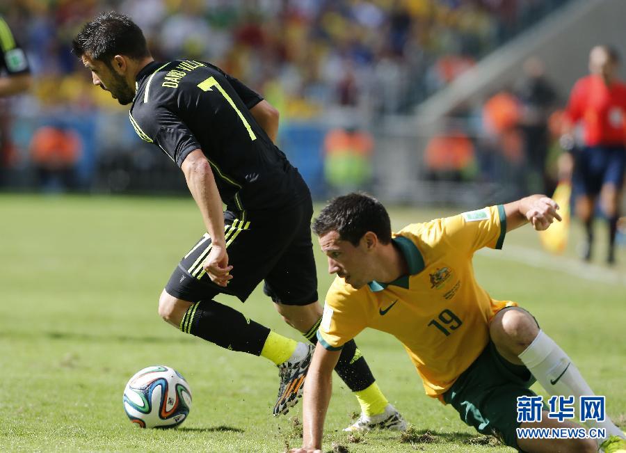 MUNDIAL 2014: España se despide de Brasil con victoria 3-0 ante Australia