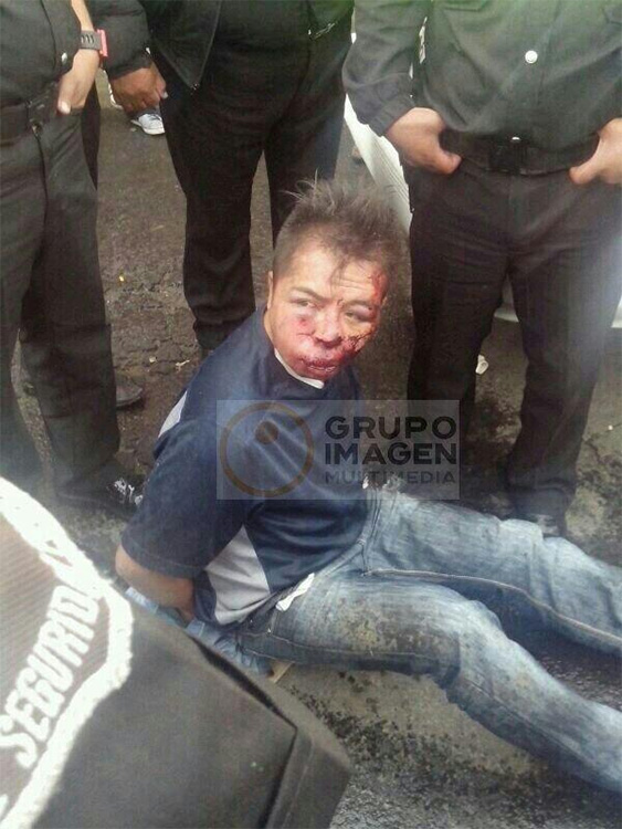 Pobladores intentan linchar a dos ladrones en Huixquilucan