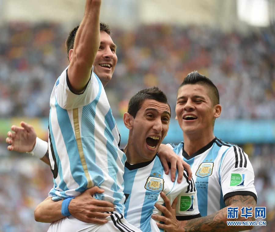 MUNDIAL 2014: Expresa Messi satisfacción por victoria argentina