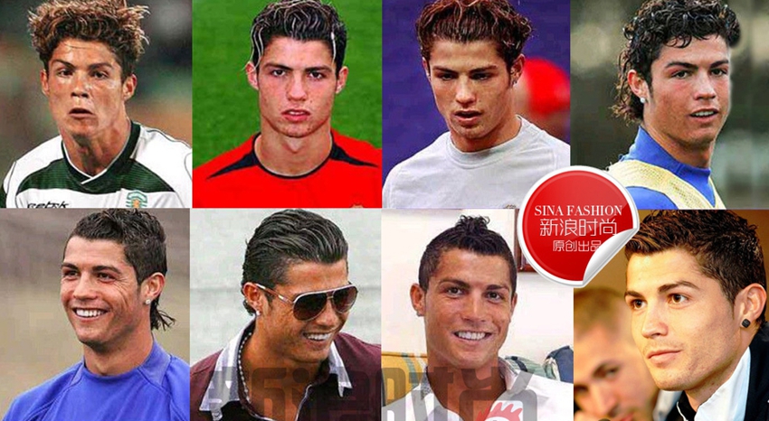 C. Ronaldo VS Beckham, ¿quién tiene más peinados clásicos?