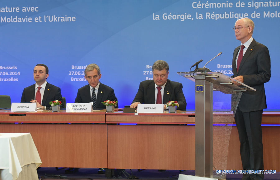 UE firma acuerdos de asociación con Ucrania, Georgia y Moldavia 4