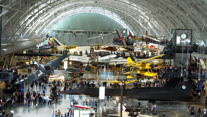el Museo Nacional del Aire y del Espacio