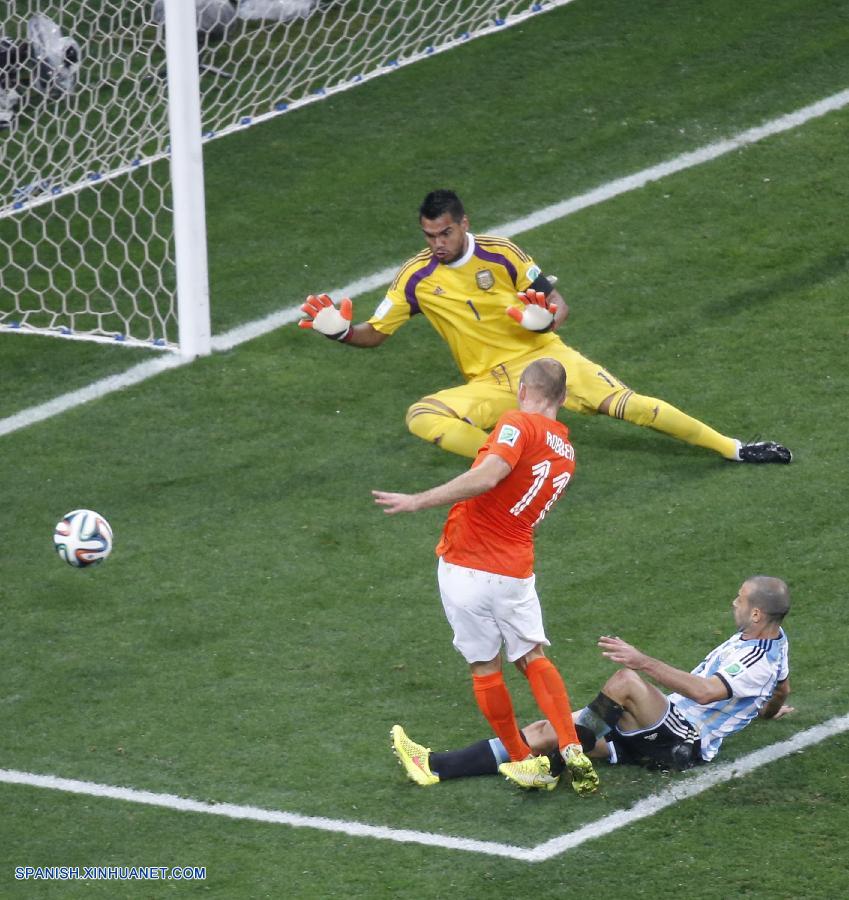 MUNDIAL 2014-Crónica: Argentina elimina a Holanda en tiros penales 