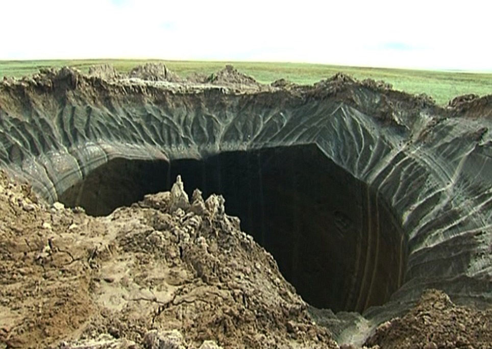El enorme agujero del 'fin del mundo' en Siberia despierta la curiosidad científica