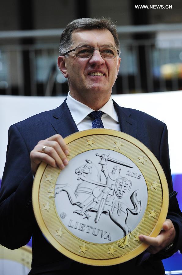 Ceremonia de anexión de Lituania al Euro en Bruselas
