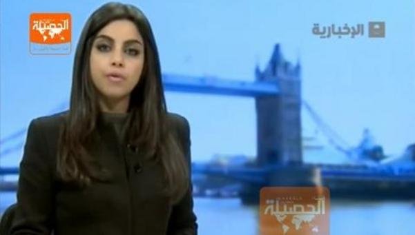 Presentadora de televisión sin velo escandaliza a Arabia Saudí