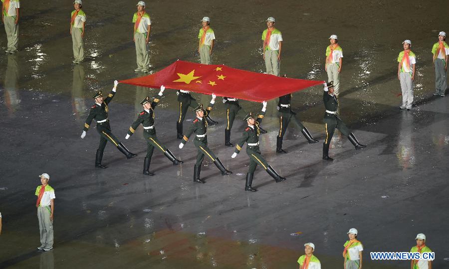 Ceremonia de inauguración de JJOO de Juventud en Nanjing 