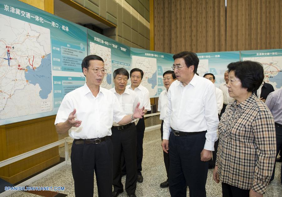 Viceprimer ministro chino enfatiza desarrollo coordinado entre Beijing, Tianjin y Hebei