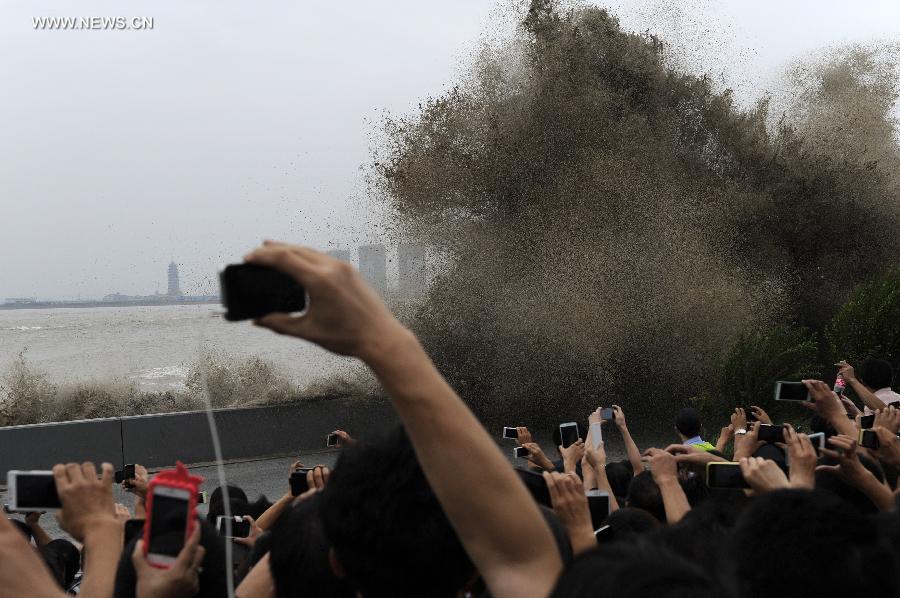 La indomable marejada del río Qiantang