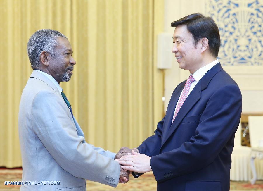 Vicepresidente chino se reúne con delegación de Tanzania 