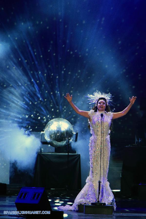 Sarah Brightman ofrece concierto en Beijing 