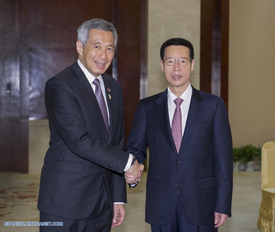 Viceprimer ministro chino se reúne con líderes de Asean
