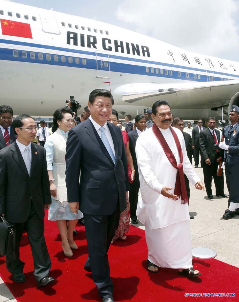 Presidentes de China y Sri Lanka acuerdan profundizar asociación estratégica de cooperación