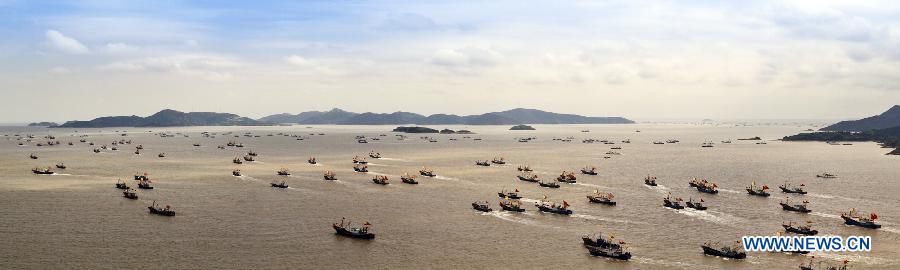 Barcos pescadores comienzan operación en Zhejiang 3