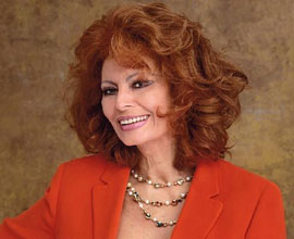 Festeja Sophia Loren cumpleaños 80 en México