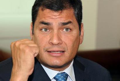 Presidente de Ecuador invoca unidad de izquierda latinoamericana