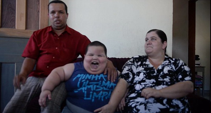 Un niño brasileño de 3 años pesa 70 kilos  2