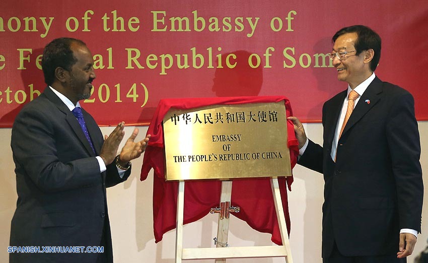 China reabre embajada en Mogadiscio tras 23 años cierre