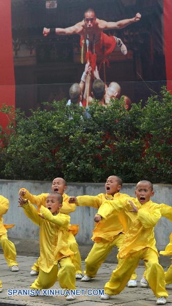 Empieza X Festival Internacional de Wushu en Templo Shaolin