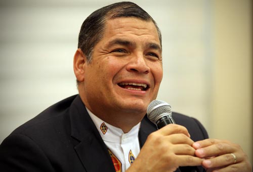 Presidente de Ecuador felicita a Vázquez por resultados de elecciones en Uruguay