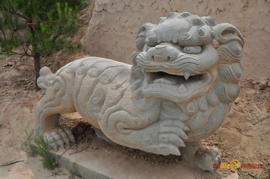 Los leones de piedra de Shaanxi son populares en la red