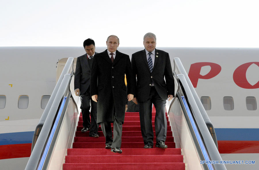 APEC 2014: Putin llega a Beijing para reunión de APEC