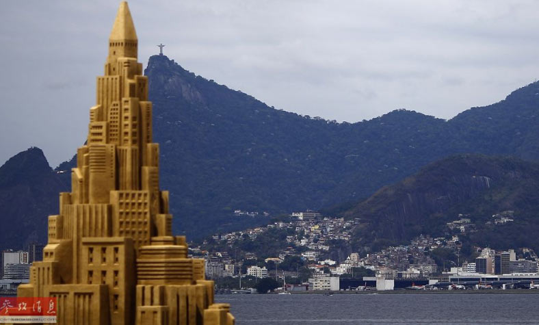 Brasil ostenta el castillo de arena más grande del mundo