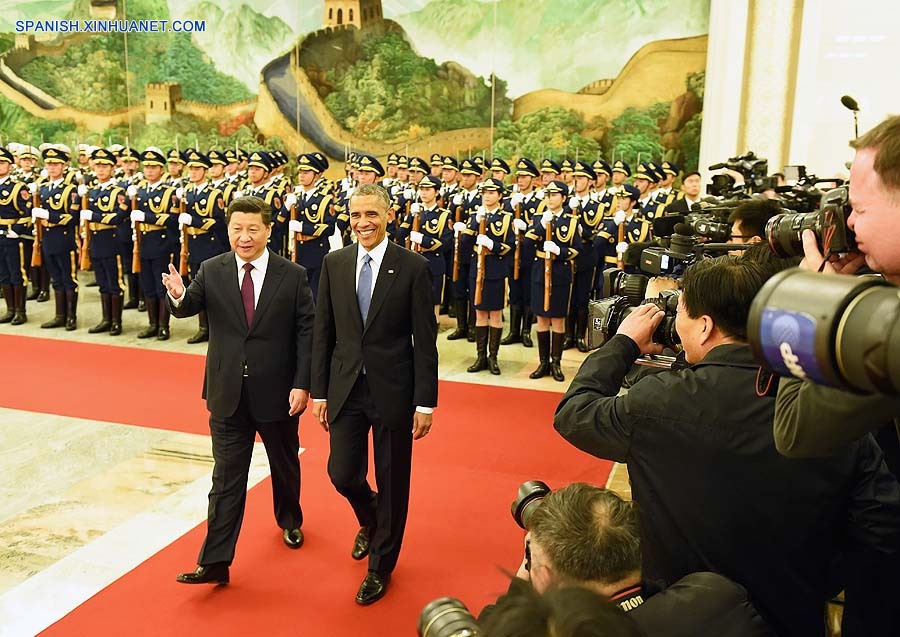 Xi y Obama mantienen conversaciones en Beijing 4