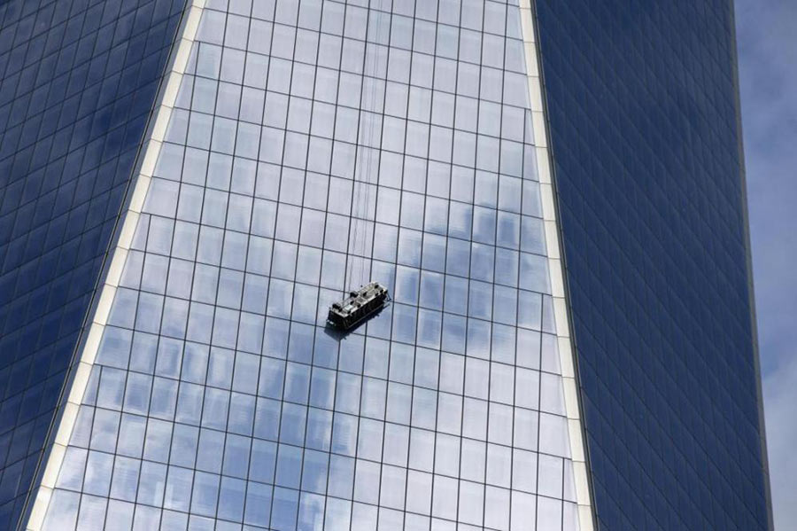 Primer rescate en el nuevo World Trade Center