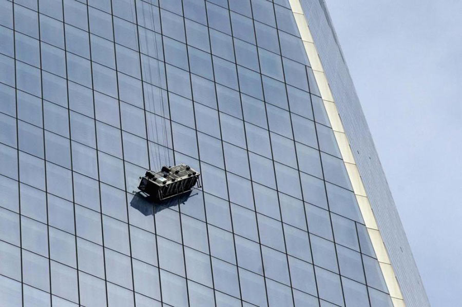 Primer rescate en el nuevo World Trade Center 3