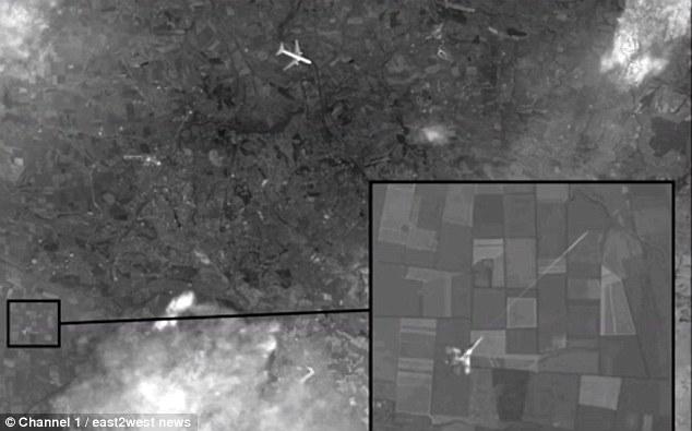 Televisión rusa difunde imágenes sobre el derribo del avión MH17