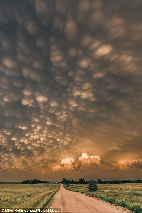 Aparecen ''nubes de burbuja'' en Nebraska, EEUU