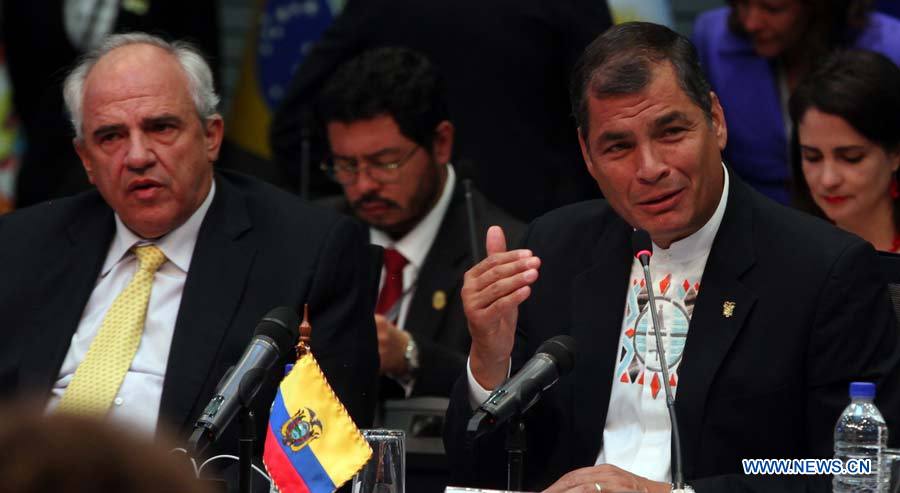 Mandatarios de Unasur celebran VIII Cumbre en Ecuador