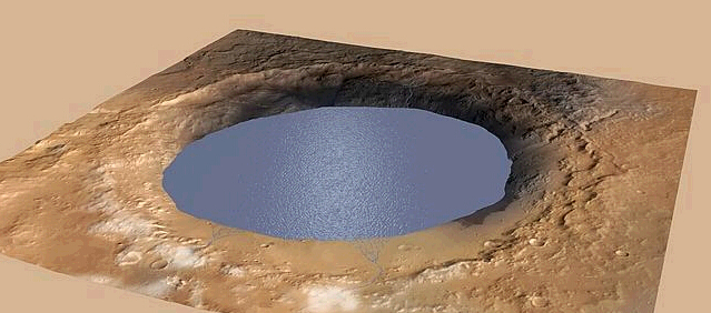 Curiosity encuentra nuevas sobre la existencia de lagos en Marte