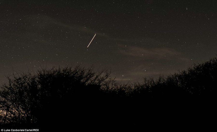 Las gemínidas brillaron el cielo de Bretaña