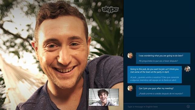 Skype ofrece traducción simultánea inglés-español