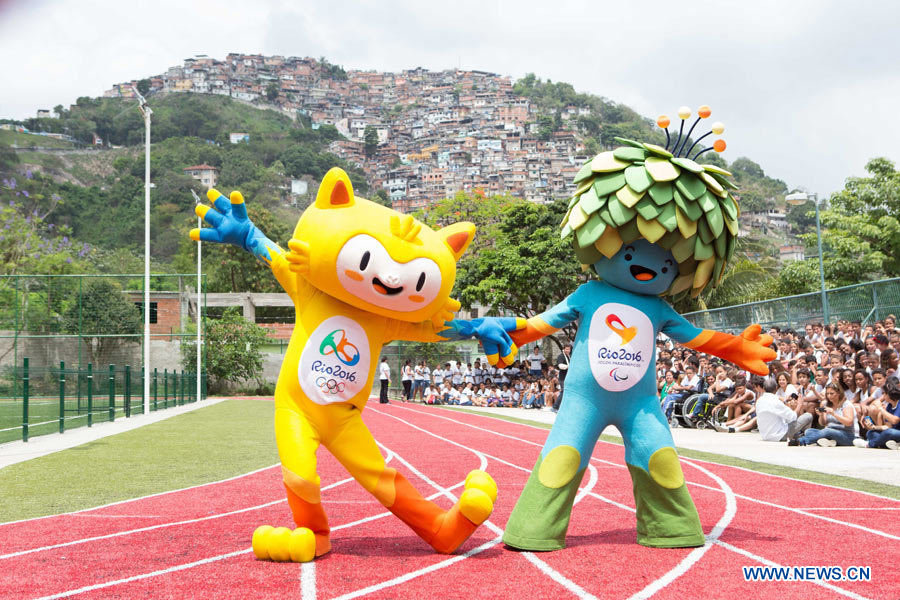 Las mascotas de Río 2016 se llamarán Vinicius y Tom